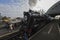 People participate in retro train ride in Lviv, amid Russia-Ukraine war