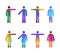 People Pictograms Colours