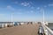 People at a pier in Sopot