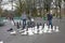 People playing chess in Parc des Bastions, Geneva