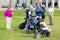 People playing golf at famous golf course St Andrews, Scotland