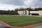 People playing soccer at a high school