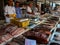 People at Ponta da Praia fishing market