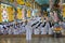 People praying in Cao Dai Temple in Vietnam