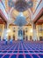 People praying inside the Mohammad Al-Amin Mosque in Beirut, Lebanon