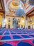 People praying inside the Mohammad Al-Amin Mosque in Beirut, Lebanon