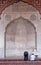 People praying at the Jama Masjid Mosque, Delhi