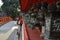 People praying at Kasuga Taisha, the famous shrine in Nara Japa