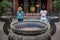 People praying in Wenshu Monastery