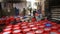 People processing Kudzu flour