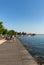 People on Promenade of Bardolino and Lake Garda,