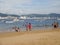 People at the Public Beach in Acapulco