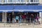 People queue in front of famous Pasteis de Belem bakery in Lisbon