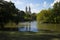 People in Rowboats on The Lake in Central Park, New York City