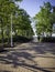 People running at the Confederation Landing Park in the downtown of Charlottetown, Prince Edward Island, Canada