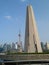 People`s Heroes Memorial Tower in Shanghai