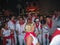 People in San Fermin. Running of the bulls. Pamplona,Spain