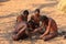 People of the San Tribe in Namibia