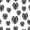 People seamless pattern. Business concept group users pictogram.