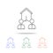 people select home icon. Elements of real estate in multi colored icons. Premium quality graphic design icon. Simple icon for