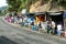 People selling vegetables and fruits in the streets of kodaikanal tourist spot,KODAIKANAL-