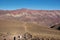 People in the Serrania de Hornocal, the hill of the fourteen colors in the Quebrada de Humahuaca , Jujuy, Argentina in 2023