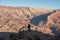 People in the Serrania de Hornocal, the hill of the fourteen colors in the Quebrada de Humahuaca , Jujuy, Argentina in 2023