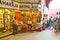 People shop inside the Meena Bazaar in the Red Fort