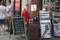 . People shop at Old Spitalfields Market in London. A market existed here for at least 350 years.