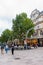 People Shopping in Cardiff City Center