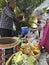 People shopping at a lokal market in Hatay city of Turkey