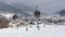 People skiing at Szczyrk Mountain Resort