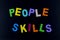 People skills business employee team worker training career teamwork skill