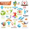 People Social Community 3d icon and Symbol Pack