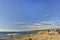 People on the Spiaggia di Piscinas beach in Arbus, Sardinia, Italy