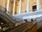 People on stairs in hall of State Russian Museum