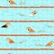 People swim in the swimming pool seamless pattern.