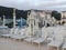 People in swimming pool at spa Aphrodite - Rajecke Teplice, Slovakia