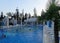 People in swimming pool at spa Aphrodite - Rajecke Teplice, Slovakia