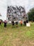 People taking part in a Tough Mudder