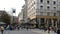 People and Tourists in Republic Square, Trg republike, of Belgrade Downtown.