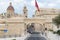 People and tourists at the streets of Valleta Malta