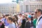 People tourists at vatican - Italy