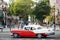 People and traffic at the famous El Prado Boulevard in Old Havana