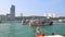 People Travel By Boat Form Pattaya Port Go To Koh Larn Island Chonburi Thailand