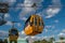 People traveling in themed gondola with iconic Disney Characters in Hollywood Studios area 3