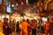 People in Urdu Bazar, Chandni Chowk , Old Delhi