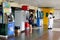 People using ATM machine in Boracay, Philippines