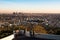 People View Downtown Los Angeles at Sunset From Griffith Observatory