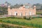 People visit mausoleum of Bibipari in Lalbagh fort in Dhaka, Bangladesh.